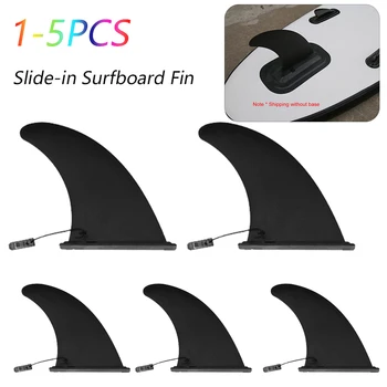 1-5GAB Slide-in Vējdēlis Fin Sērfot Plāksnes Stand Up Paddle Board Stabilizators Sacīkšu Konkurenci Spuras Ūdens Sporta Sērfošanas Dēlis
