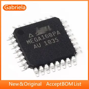 10Pcs ATMEGA168PA-ĀS MEGA168PAAU LQFP32 ATMEGA168PB-ĀS MEGA168PBAU TQFP32 MCU Pavisam jaunu oriģinālu ic mikroshēmas