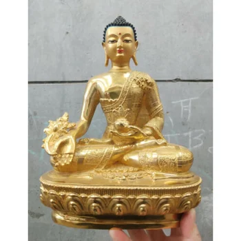 12-Collu Sakyamuni Amitabha Bhagavan Bhaisajya Medicīnas Budas Statuja