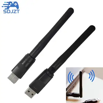 150Mbps Bezvadu Tīkla Karte Mini USB WiFi Adapteri, LAN, Bezvadu Wifi Uztvērējs, Antena PC Windows