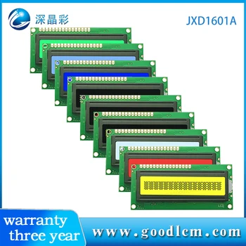 1601A lcd displejs i2c lcd modulis 16x01 SPLC780D kontrolieris 16 * 01 LCD modulis Vairākiem transporta veidiem un krāsu 5V strāvas piegāde