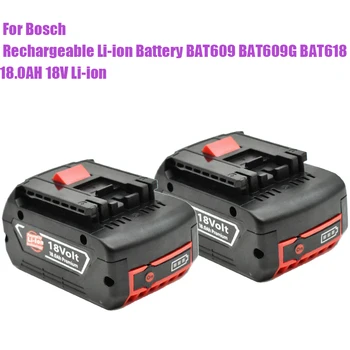 18V 18000mAh par Bosch Elektrisko Urbi 18V 18Ah Li-ion Akumulators BAT609, BAT609G, BAT618, BAT618G, BAT614, 2607336236
