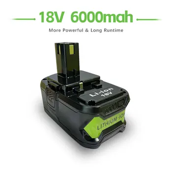 18V 6000mAh Litija-Jonu Akumulators Piemērots LiYouBi Lectric Rīki P108 P109 P106 P105