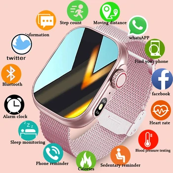 2023 Jauns Zvans Smart Skatīties Sieviešu Pielāgošanas Skalu, Smartwatch Par Xiaomi Ūdensizturīgs Bluetooth, Mūzikas Pulksteņi Ar Skārienekrānu Rokassprādze Pulkstenis