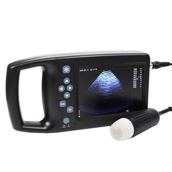 5.6 Collu LCD Ekrānu Portatīvo Veterināro Ultraskaņas Skeneris Lopiem Govju, Cūku, Zirgu grūtniecības Ultraskaņas testēšanas Mašīna Krāsa
