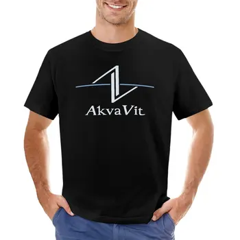 Armored Core 4 - Akva Vit Corporation - Logo Pozitīvu T-Krekls korejas modes Tee kreklu grafiskais t krekli vīriešu grafiskais t krekli