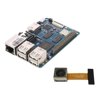 Banānu Pi BPI-M2 Ogu 1GB DDR3 Attīstības Padome ar OV5640 Kamera, WiFi, BT SATA Portu Paša Izmēra Aveņu Pi 3