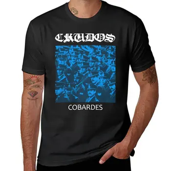 Jaunu Crudos - Los Crudos - Cobardes T-Krekls anime drēbes grafiskais t krekls, T-krekls vīriešiem