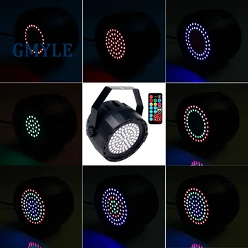 Karstā Tālvadības pults LED Krāsains Plastmasas Mini Par Skatuves Gaismas Zīmējums ietekmi Strobe Flash DMX Disko Gaismas DJ KTV Parādīt Istabu