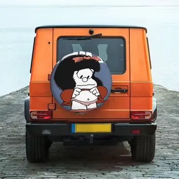 Mafalda Riepu Pārsegs, Riteņu Aizsargi Ūdensnecaurlaidīgu Universālā Jeep Piekabes RV SUV Kravas automašīnu Tūristu Ceļojumu Piekabe