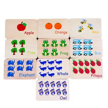 Montessori Peg Valdes Pavairošana Koka Galda Spēle Pirmsskolas Izglītības Rotaļlietas, Matemātika Un Ciparu Mācīšanās Aktivitātes Bērniem