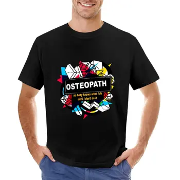 Osteopath T-Krekls kaķis krekli pasūtījuma t krekli kawaii apģērbi vīriešu t krekli