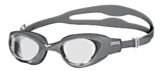 Peldēšanas Brilles par Vīriešiem un Sievietēm, Skaidrs, Pelēks-Balts, Non-Spoguļa Objektīvs