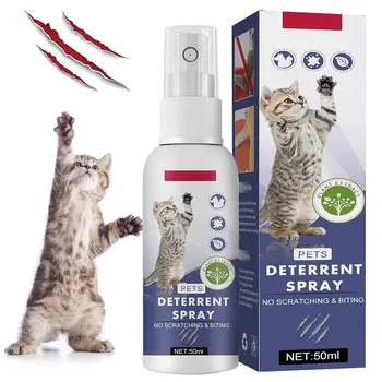 Pet Skrāpējumiem Novēršanas Spray Kaķu Skrāpējumiem Durvīm, Dīvāns Skrambu Novēršanas Aizliegts Zonā, Kas Izveidota Izraidīšanu Spray