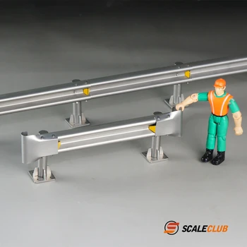 Scaleclub 1/14 1/10 Simulācijas Metal Skatuves Šosejas Guardrail Par Tamiya Lesu Scania Cilvēks Actros Volvo, Automašīnu Daļas, Rc Kravas Automašīnas