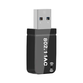 WiFi USB Adapteri 1300Mbps USB Bezvadu Tīkla Kartes Dual Band 2.4 GHz/5 ghz savienojums Saderīgs ar Windows 7/8/8.1/10/11 Plug and Play
